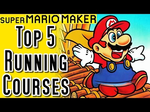 Super Mario Maker TOP 5 RUNNING COURSES - Run for Your Life (Wii U) - UChnz1eAo9SfuDfqFZt1KFtA