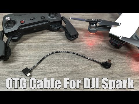 DJI Spark OTG Cable Setup for iPhone - UCoKMBuQ8YejlCbNm77ZL8jg