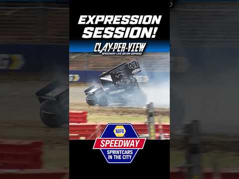 CPV SHORTS | Sprintcar Expression Session! #speedway #sprintcar #sprintcarracing - dirt track racing video image