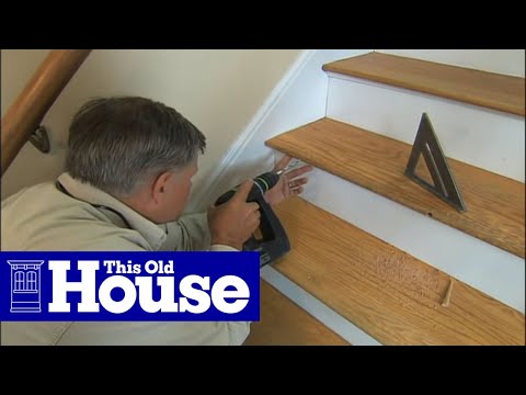 How to Repair a Broken Stair Tread | This Old House - UCUtWNBWbFL9We-cdXkiAuJA