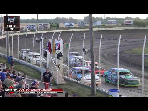 Season Championship | Interstate Speedway | LIVE Look-In - dirt track racing video image