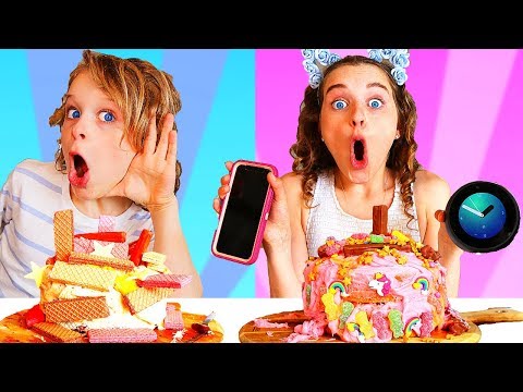 SIRI vs ALEXA CHOOSE MY CAKE INGREDIENTS CHALLENGE!!! - UCGRmpAEQlz0QA2vx5U7Oltw