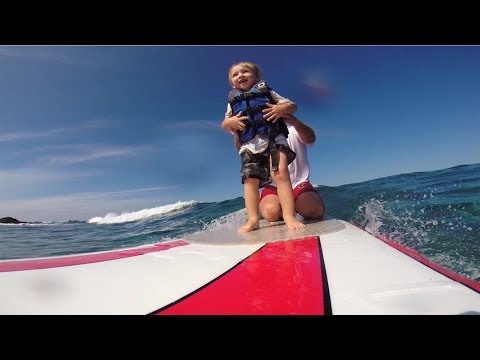 GoPro: Learning To Surf With Dad - UCqhnX4jA0A5paNd1v-zEysw