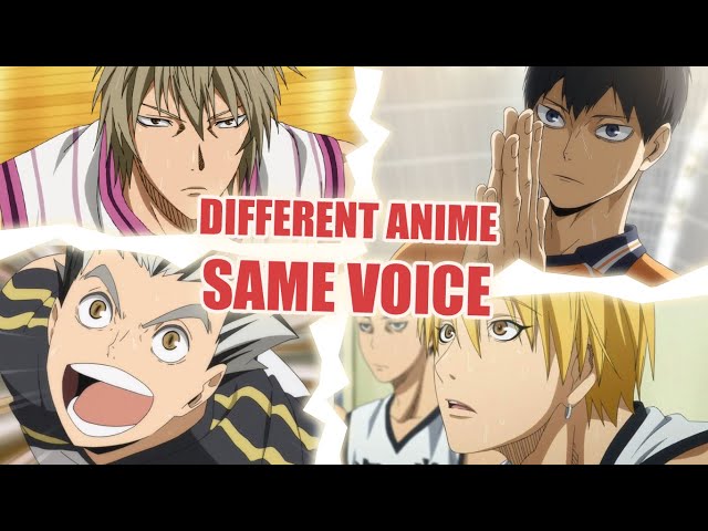 The Kurokos Basketball Voice Actors You Know and Love