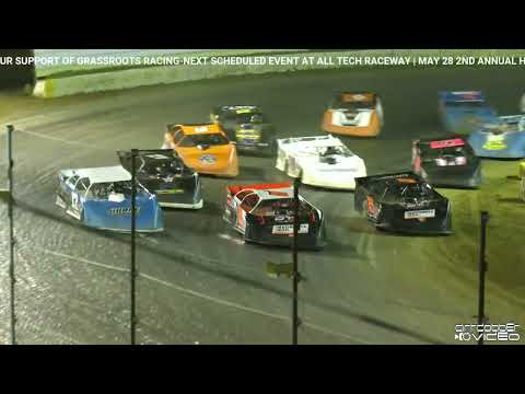 604 Late Models All Tech Raceway 4/9/22 - dirt track racing video image