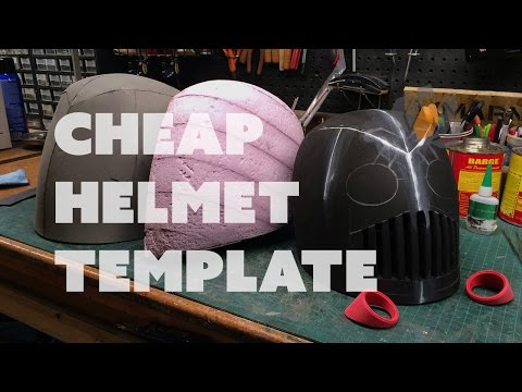 Prop: Live from the Shop - Making a Cheap Helmet Template - UC27YZdcPTZM24PgjztxanEQ