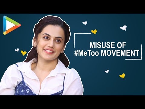 WATCH #Bollywood | Taapsee Pannu’s REACTION on #MeToo Stories: Descriptions were HORRIFYING | Talking Films #India #Interview