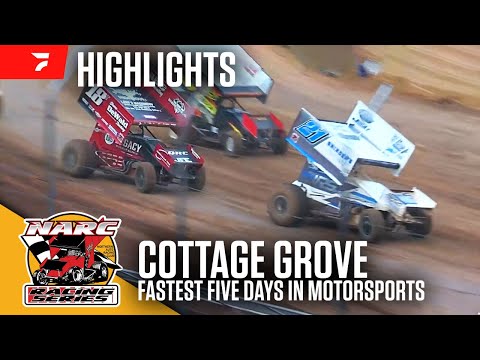 Fastest Five Days in Motorsports | NARC 410 Sprints at Cottage Grove Speedway 6/13/25 | Highlights - dirt track racing video image