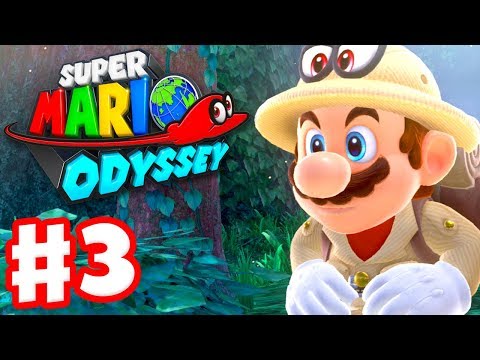 Super Mario Odyssey - Gameplay Walkthrough Part 3 - Wooded Kingdom! Steam Gardens! (Nintendo Switch) - UCzNhowpzT4AwyIW7Unk_B5Q
