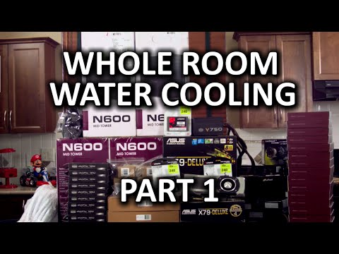 Whole Room Water Cooling Project - Day 1 - UCXuqSBlHAE6Xw-yeJA0Tunw