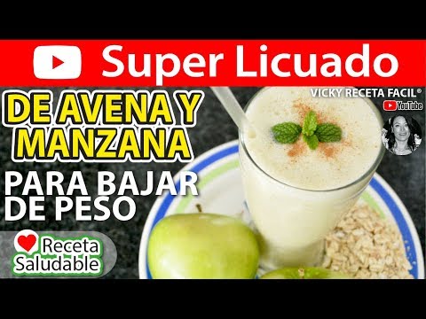 LICUADO DE AVENA Y MANZANA Vicky Receta Facil - UCewhO42h_TIKZdntpI-v39g