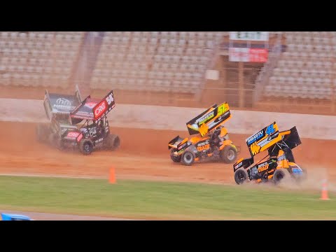 Baypark Speedway - Sprintcars - 3/11/2024 - dirt track racing video image