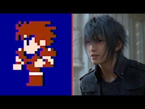 Final Fantasy 1987 vs. Final Fantasy 2016 Graphics Comparison - UCKy1dAqELo0zrOtPkf0eTMw