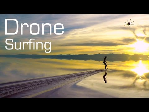 Drone Surfing on an Evaporation Pond - RCTESTFLIGHT - - UCq2rNse2XX4Rjzmldv9GqrQ