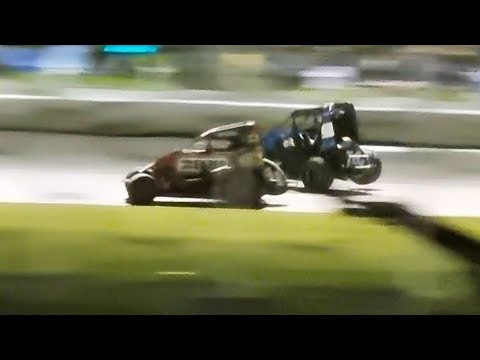 Stratford Speedway - Taranaki Midget Champs - 26/12/22 - dirt track racing video image