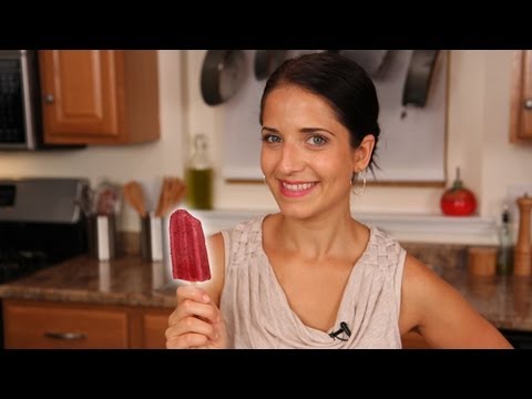 Homemade Yogurt Popsicle Recipe - Laura Vitale - Laura in the Kitchen Episode 432 - UCNbngWUqL2eqRw12yAwcICg