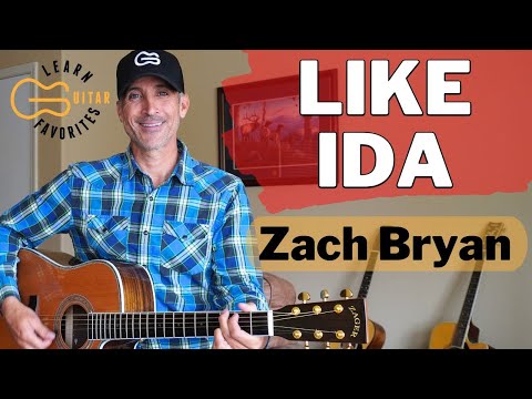 Learn The Easiest Zach Bryan Song - Like Ida | Guitar Lesson