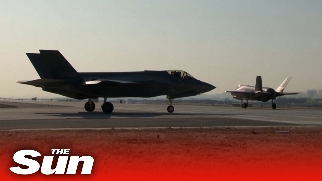 United States and South Korea conduct joint air drills with stealth fighters