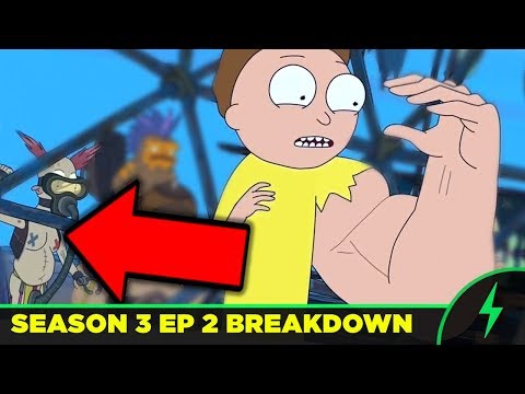 Rick and Morty 3x02 Breakdown - Every Joke You Missed! - "Rickmancing the Stone" Easter Eggs - UC7yRILFFJ2QZCykymr8LPwA