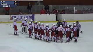 "Русь" - "Банска" массовая драка 16-ти летних хоккеистов
