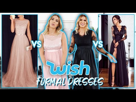 Trying On Wish Formal Dresses | FALSE ADVERTISING?? - UCPG6A5tNaPfv2SRNW2beq5Q