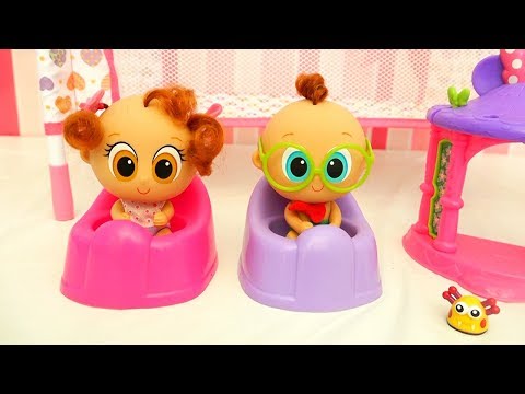 Churro & Atole the New Babies in the Nursery ! Toys and Dolls Fun for Kids Making Baby Room | SWTAD - UCGcltwAa9xthAVTMF2ZrRYg