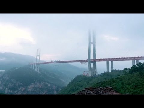 China opened the highest bridge in the world - UCcyq283he07B7_KUX07mmtA