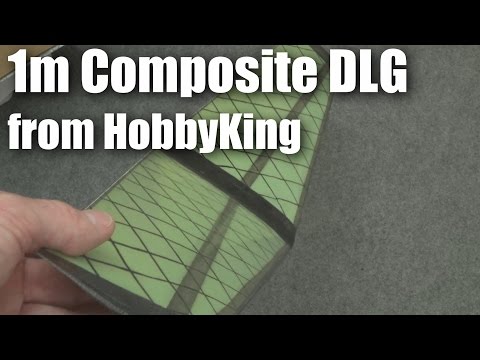 Mini DLG Composite 1000mm from HobbyKing - UCahqHsTaADV8MMmj2D5i1Vw