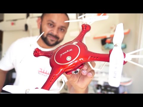 Syma X5UW WIFI FPV Quadcopter Unboxing Review - UCsFctXdFnbeoKpLefdEloEQ