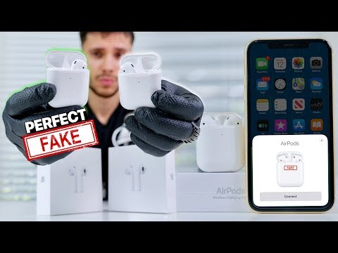 NEW Perfect Fake AirPods 2 Released! 1:1 supercopy - UCj34AOIMl_k1fF7hcBkD_dw