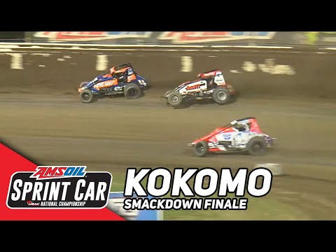 $30,000 Finale | 2023 USAC Sprint Car Smackdown at Kokomo Speedway - dirt track racing video image