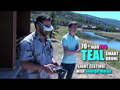 TEAL Smart Drone Hands On - 70+MPH FPV Flight Test - [nVidia Powered Pre Production Sneak Peek!] - UCVQWy-DTLpRqnuA17WZkjRQ