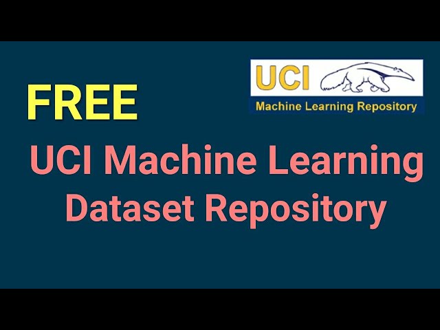 The UCI Machine Learning Repository: A Great Resource for Machine Learning