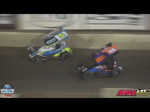 7.22.2023 GLSS A-Main Atomic Speedway - dirt track racing video image