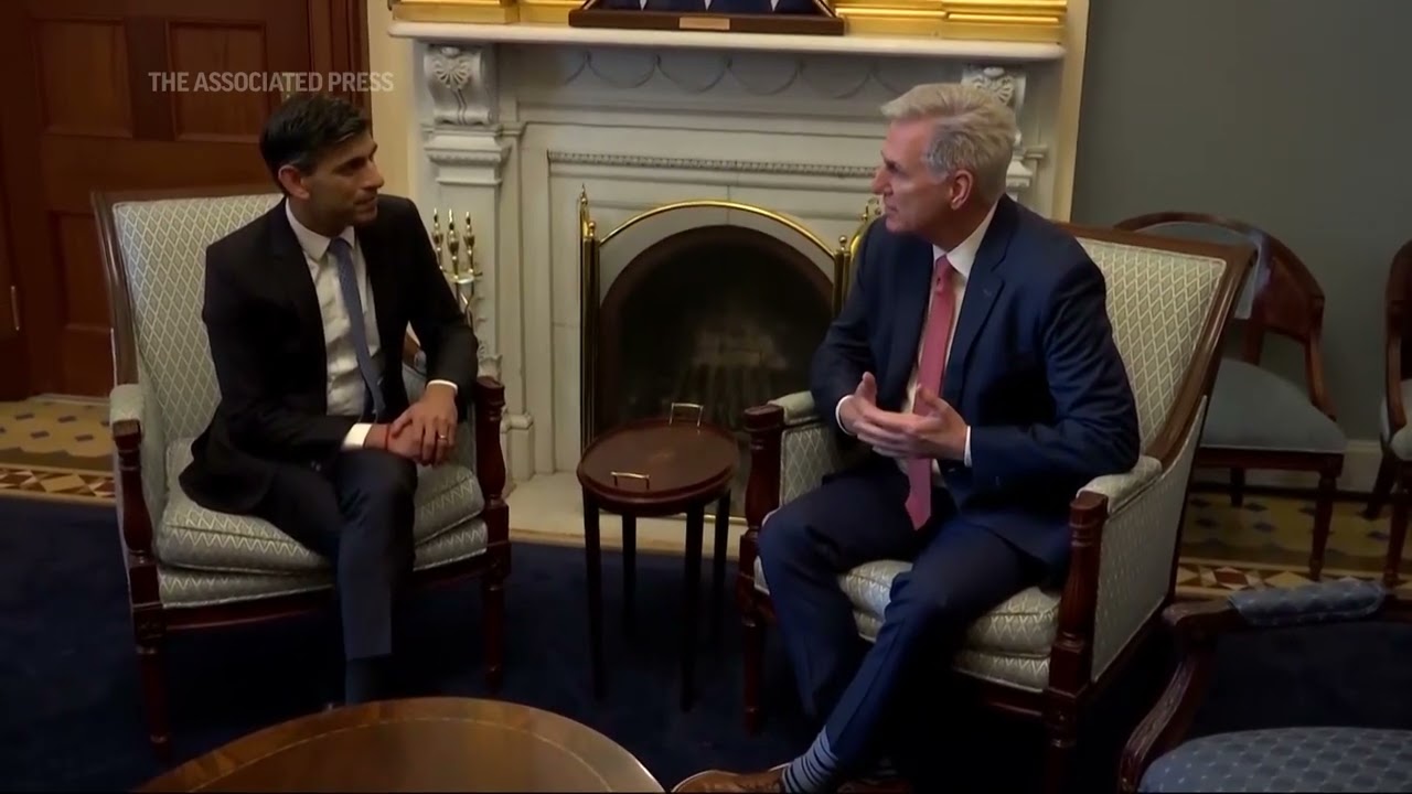Rishi Sunak Meets with Congressional Leaders