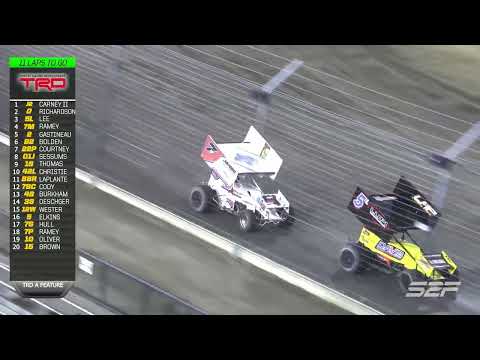 10.5 POWRi Texas Sprint Series at Texas Motor Speedway Dirt Track| Highlights - dirt track racing video image