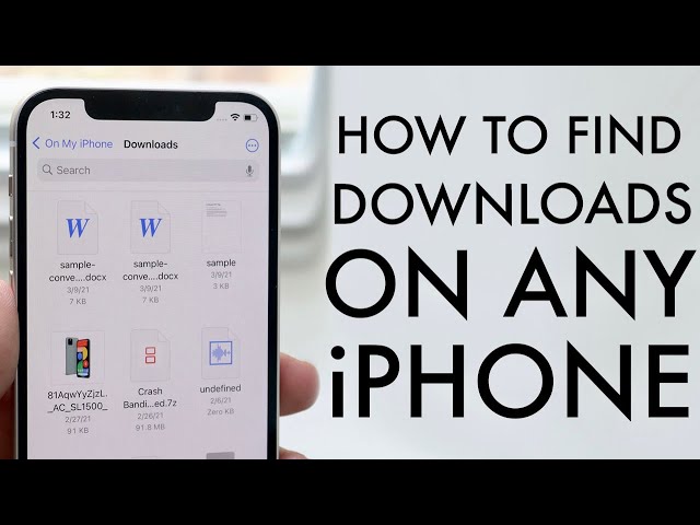 How To Locate Downloaded Videos On Iphone?