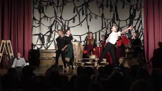 "Оливер Твист"  - спектакль летнего театрального лагеря Ирбис (1 смена 2018, Подольск)