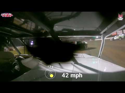 #82N Keith Nutter - USRA B-Mod - 7-3-2025 Lucas Oil Speedway - In Car Camera - dirt track racing video image
