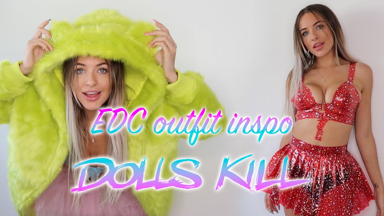 what I’m wearing to EDC + DOLLSKILL massive TRY ON HAUL! | Kendra Rowe