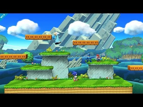 Super Smash Bros for Wii U - Mushroom Kingdom U - E3 2014 - UCKy1dAqELo0zrOtPkf0eTMw