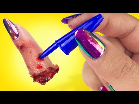 DIY PRANKS For HALLOWEEN Using Everyday Stuff! - UC6gqv2Naj9JiowZgHfPstmg