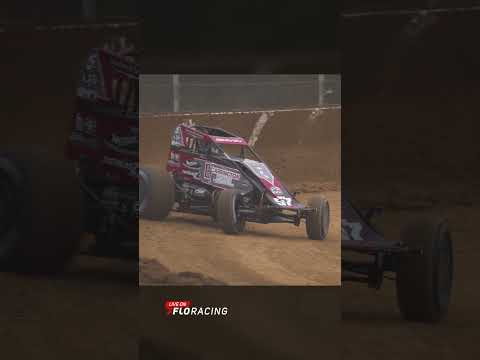 😁 Logan Seavey stands on the loudpeal at IMS in a sprint car, Thursday they're back. #usac  #ISW25 - dirt track racing video image