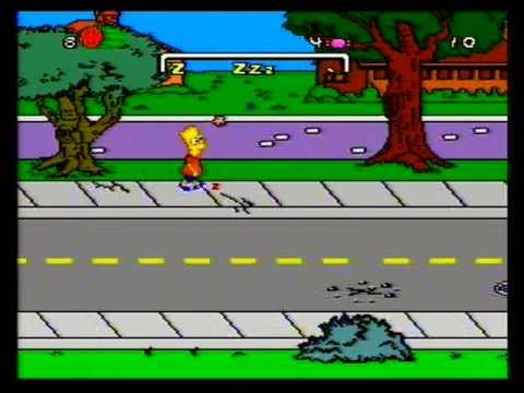 Bart's Nightmare Walkthrough A+ SNES