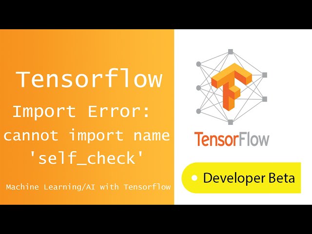 Cannot Import Name get_config from TensorFlow.Python.Eager.