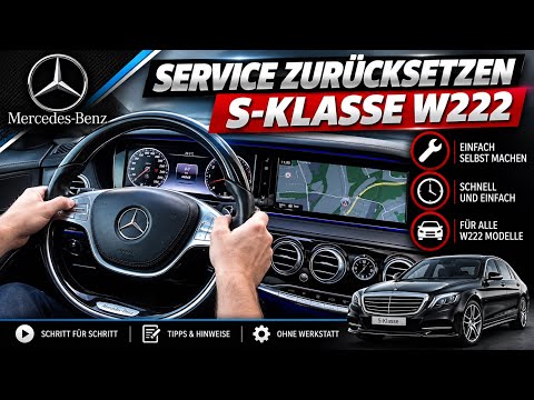 How to Reset the Service Light on the Mercedes S-Class