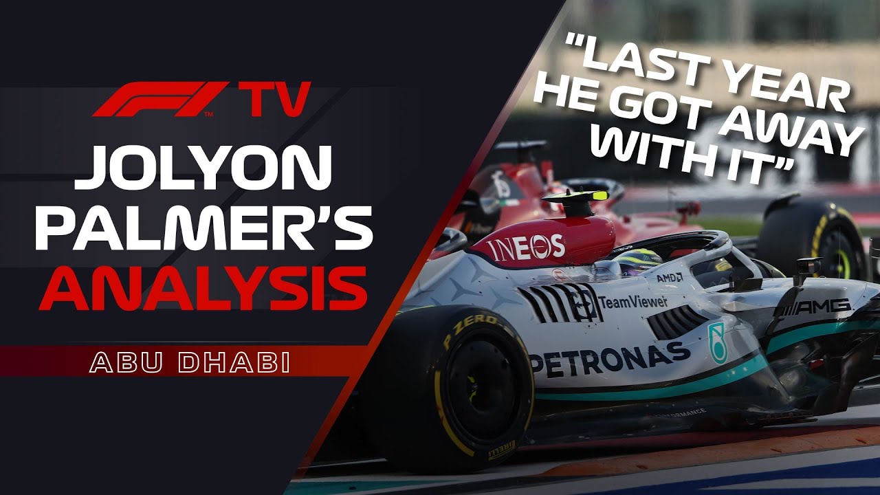 Analysing Hamilton And Sainz’s Clash | Jolyon Palmer’s F1 TV Analysis | 2022 Abu Dhabi Grand Prix
