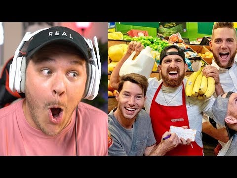 Grocery Store Stereotypes by Dude Perfect - Reaction - UChjUq7Hb1daBKfWEvE-rUEw
