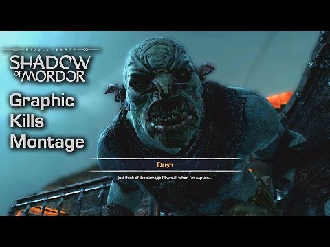 Graphic Kills Montage - Middle-earth: Shadow of Mordor - UCbu2SsF-Or3Rsn3NxqODImw