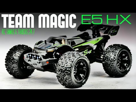 TEAM MAGIC E5 HX Monster Truck - Unboxing & In-Depth Look - UC1JRbSw-V1TgKF6JPovFfpA